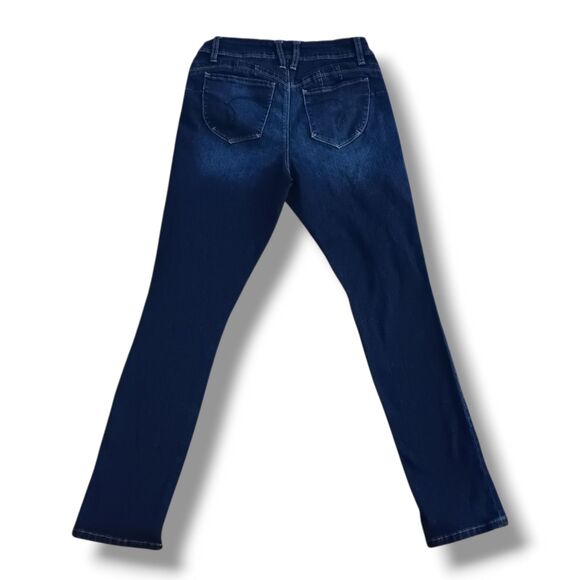 YMI Royalty WannaBettaButt Skinny Jeans-Size 4-Distressed-Contouring-Booty Lift - Picture 6 of 10